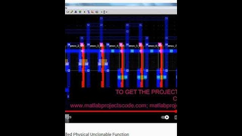 Duty Cycle Based Controlled Physical unclonable function | VLSI - XILINK