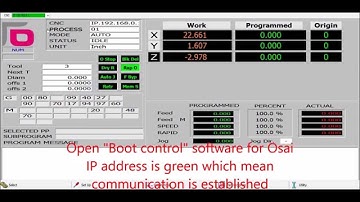 Connecting CNC Osai Open controller to network