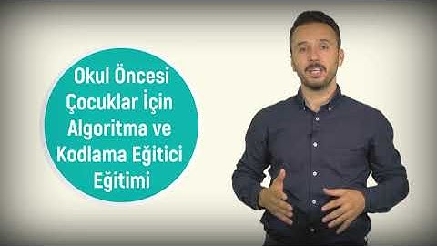 Okul Öncesi Robotik Kodlama Eğitici Eğitimi Tanıtım Videosu (Robotik Kodlama Eğitici Eğitimi)