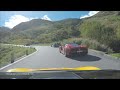 McLaren P1 chases a Ferrari LaFerrari on Furkapass Switzerland