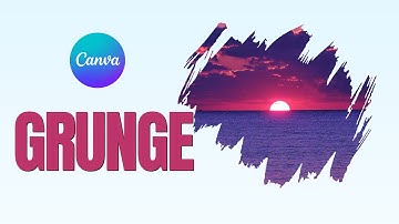 Easy tutorial on how to create a grunge photo in Canva