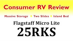 2019 Build - Flagstaff Micro Lite 25RKS Travel Trailer Review - 4k UHD 