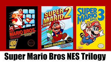 Super Mario Bros 1, 2 and 3 No Warps (NES) Mike Matei Live