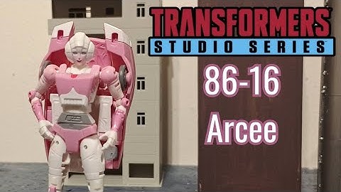 Transformers Studio Series 86-16 Arcee Stop Motion