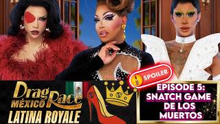 DRAG RACE MEXICO LATINA ROYALE 🇲🇽✨  EPISODE 5 :  SNATCH GAME  DE LOS  MUERTOS   ‼️💥SPOILERS💥‼️ screenshot 3