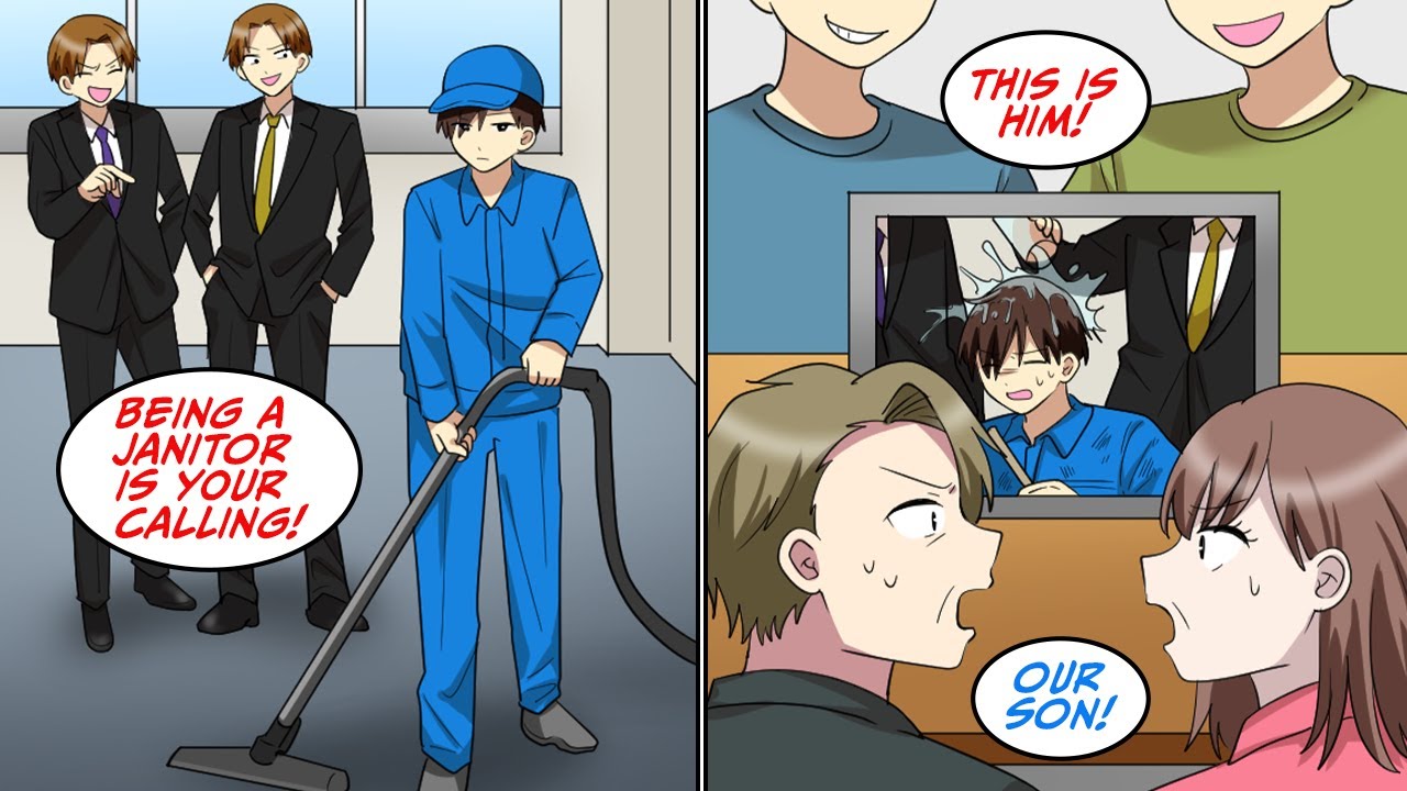 I was cleaning an office building when my estranged brothers called out to me… [Manga Dub]