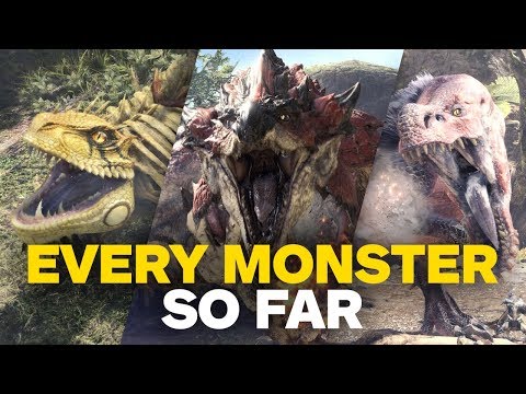 Monster Hunter World: Every Monster So Far