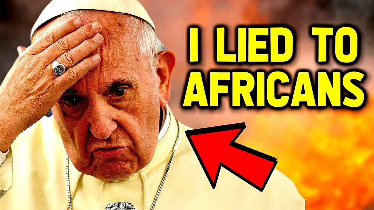 Pope Francis WORSHIPS Black Jesus & MADONNA & APLOGIZES To Black People ...