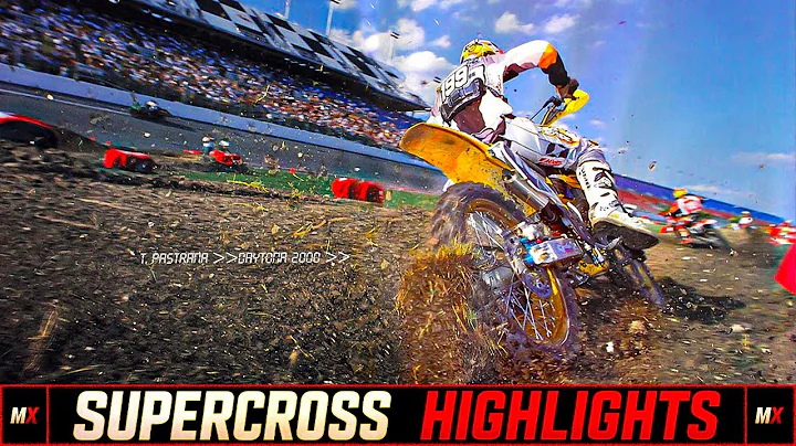 TRAVIS PASTRANA SUPERCROSS HIGHLIGHTS - THE ROOKIE