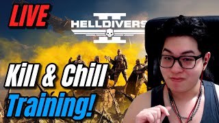 🔴 LIVE NOW: Helldivers 2 | Training & Chill Session | Practising Skills Until the Next Major Order!