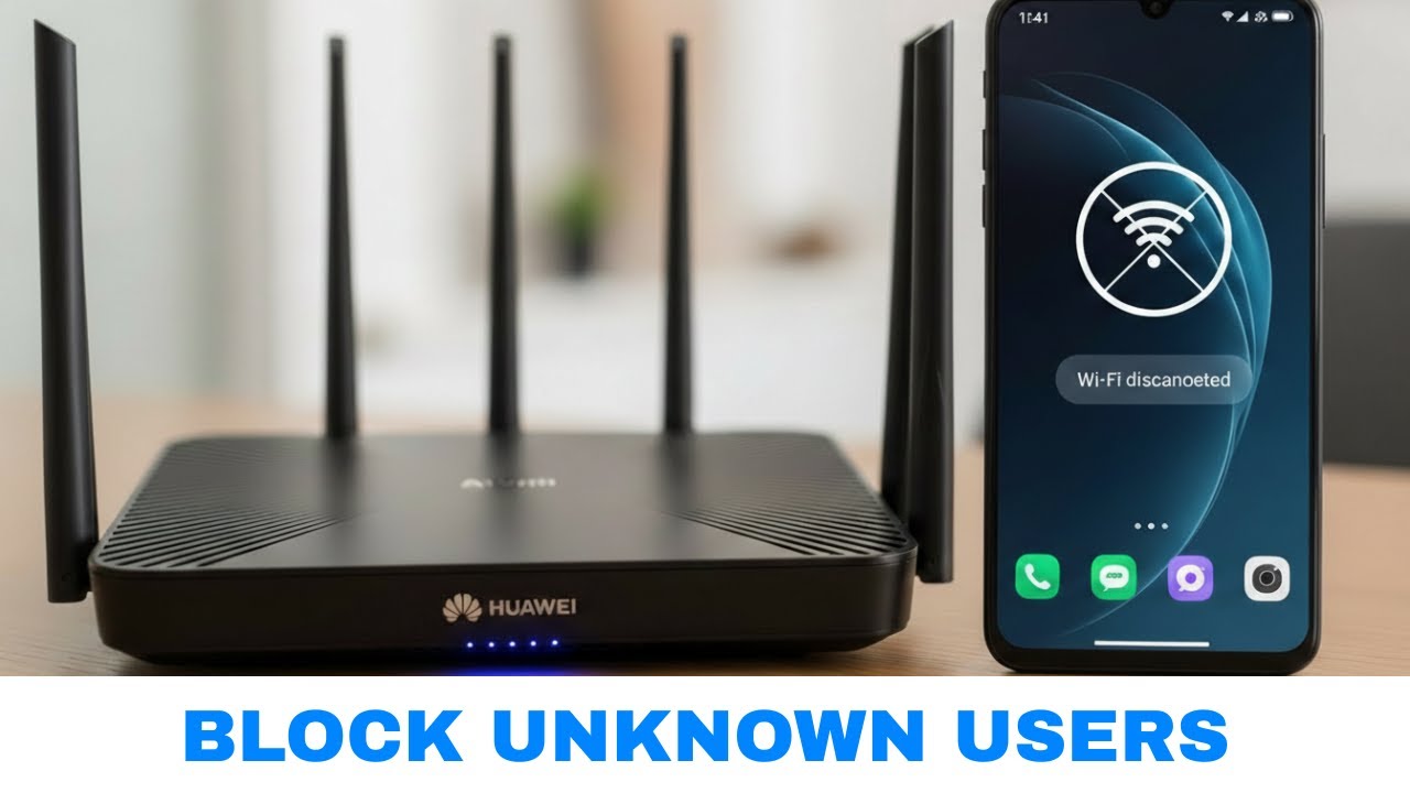 Huawei Router Block List How To Block Connected Devices In Huawei Router - YouTube