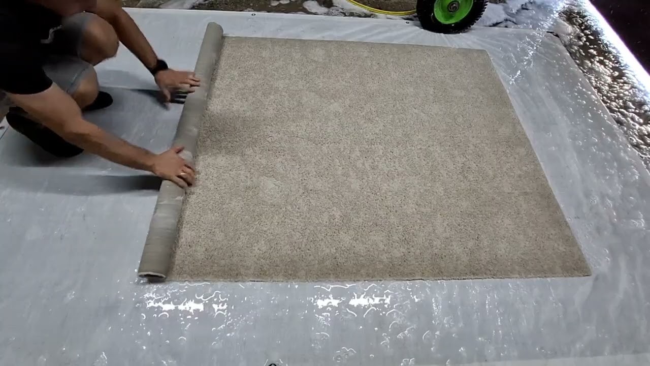 Zobacz, jak hotelowe dywany odzyskują świeżość!  |  Watch These Hotel Carpets Come Back to Life!