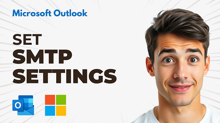 How To Set The Correct Outlook SMTP Settings To Send Emails (Easiest Way) (2025 Guide)