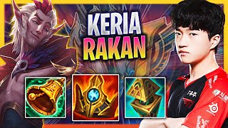 LEARN HOW TO PLAY RAKAN SUPPORT LIKE A PRO! | T1 Keria Plays Rakan Support vs Pyke!  Season 2023