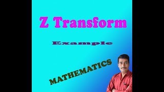 VTU Engineering Maths 3 Z transform Example interesting example (PART-4)