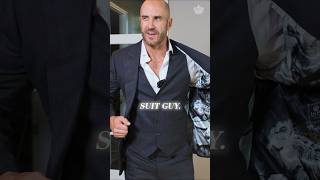 From the ring to the suit—Claudio doesn’t miss.  Built like a champion, tailored like one too.