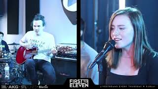 Video thumbnail of "First To Eleven- good 4 u- Olivia Rodrigo Acoustic Cover (livestream)"