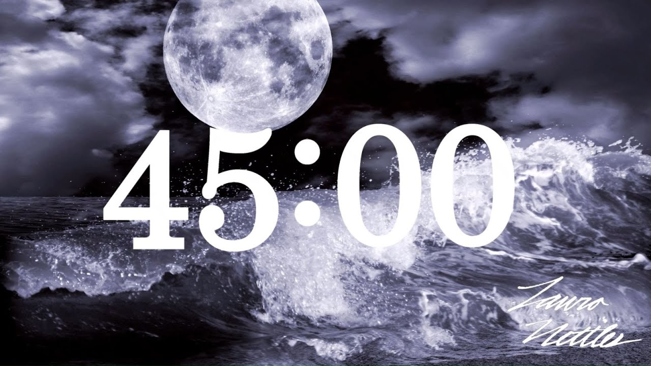 45 Minute Tide Moon Timer - YouTube