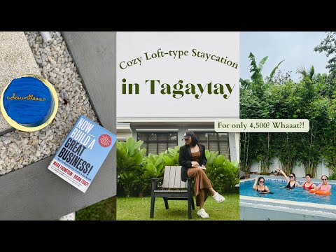 Cozy Yet Affordable Staycation in Tagaytay! 🍃 Pet-friendly Restaurant (the best one yet)