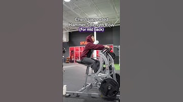 How to Properly do the Hammer Strength Row for Mid Back Growth