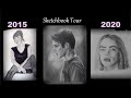 Sketchbook Tour and art progress... (2015-2020)