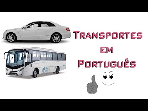 Meios de transporte em português