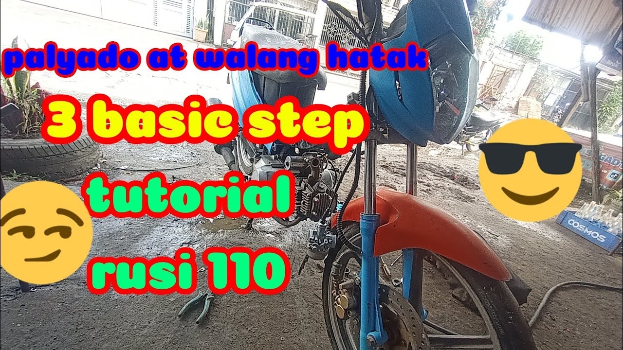 palyado walang hatak namumugak rusi 110 3 basic step