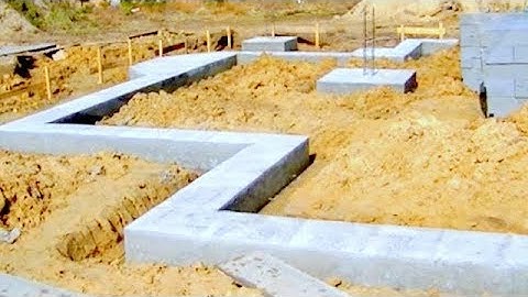 BUILDING TUTORIAL. PART1.CH2 - FOUNDATION FOOTINGS