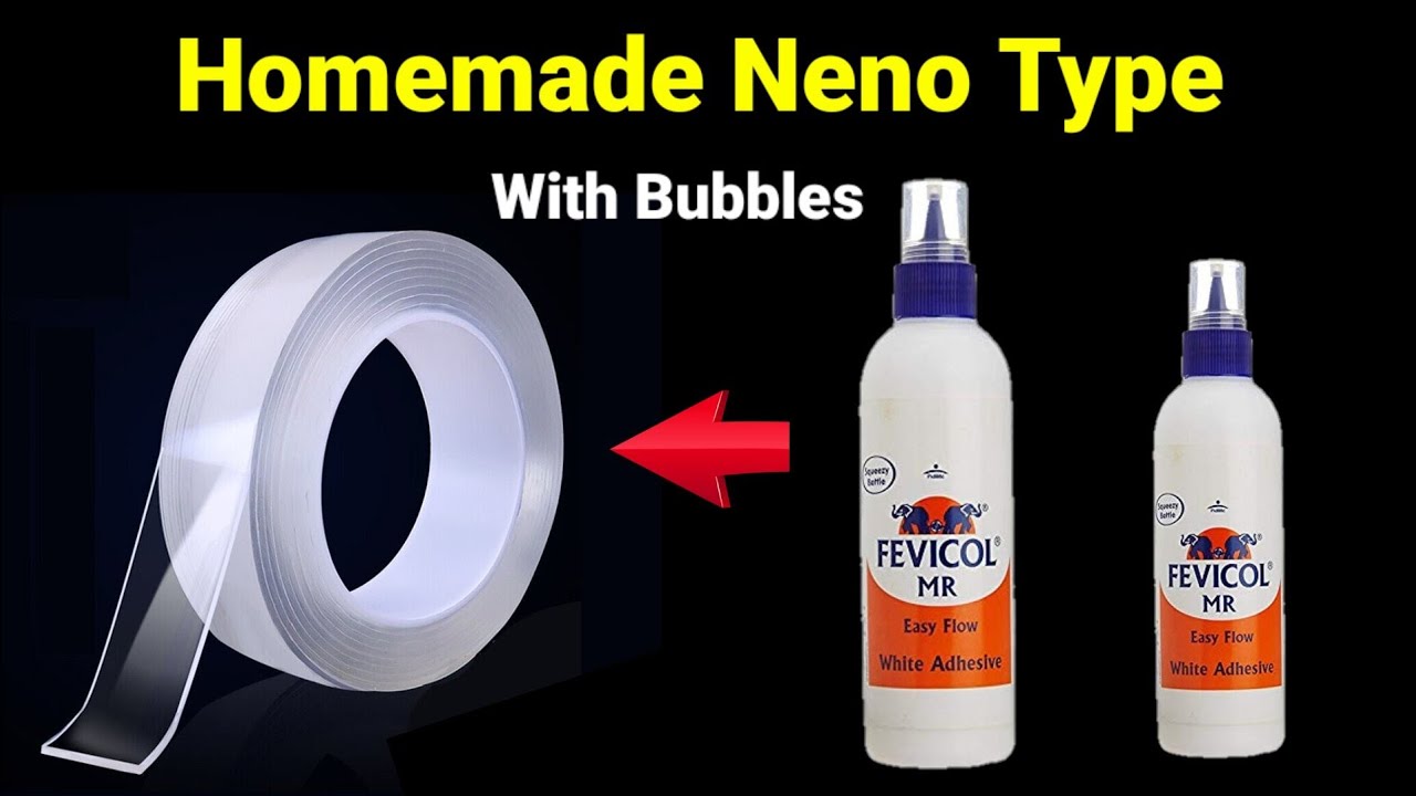 Making Nano Tape With Fevicol😱😱 Homemade Nano Tape| How to make nano tape at home #viral #trending