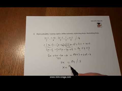Video: Kako dijelite polinom?