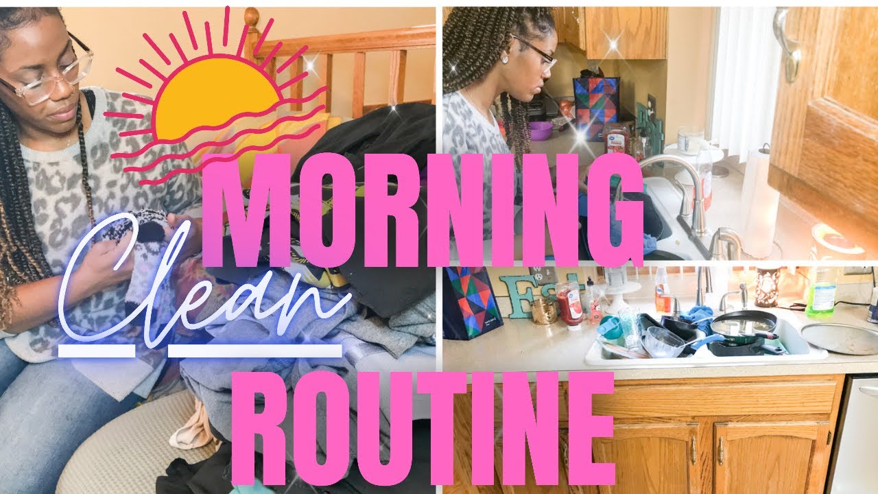 ☀️NEW 2020 MORNING CLEANING ROUTINE//CLEAN WITH ME //CLEANING ...