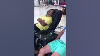 PUBLIC MASSAGE CHAIRS CAN BE DANGEROUS LOL