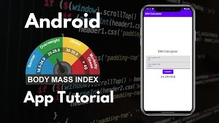 How to Create a BMI Calculator in Android Studio screenshot 1