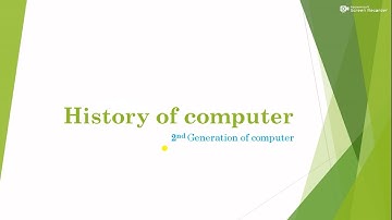 Second generation of computer