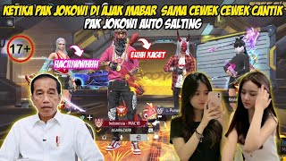 Download Lagu KETIKA PAK JOKOWI DI BIKIN SALTING SAMA CEWEK CEWEK FF 😱 ADUH SUARANYA GEMOY BANGET 🤤 MP3