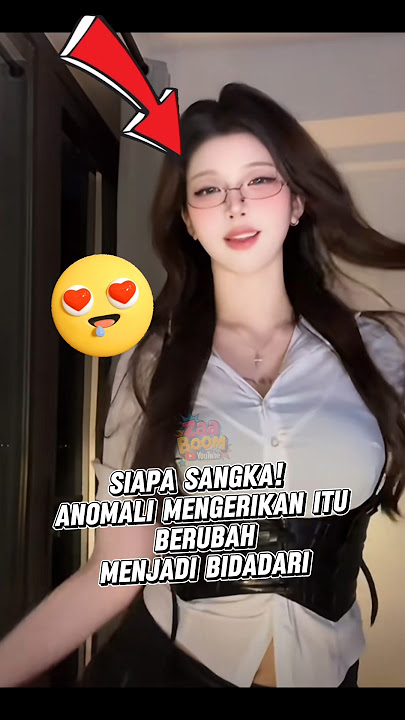 SIAPA SANGKA ANOMALI MENGERIKAN ITU BERUBAH MENJADI BIDADARI ❗😍😍#short #shortvideo #anomali #cantik