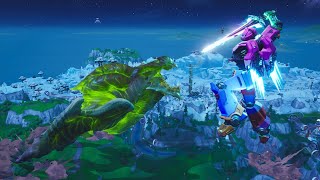 Robot vs Monstruo | Batalla épica de FORTNITE
