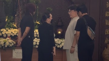 Lễ Niệm Quan vợ chồng Việt Hương khóc nghẹn gặp MC Đại Nghĩa tại đám tang mẹ