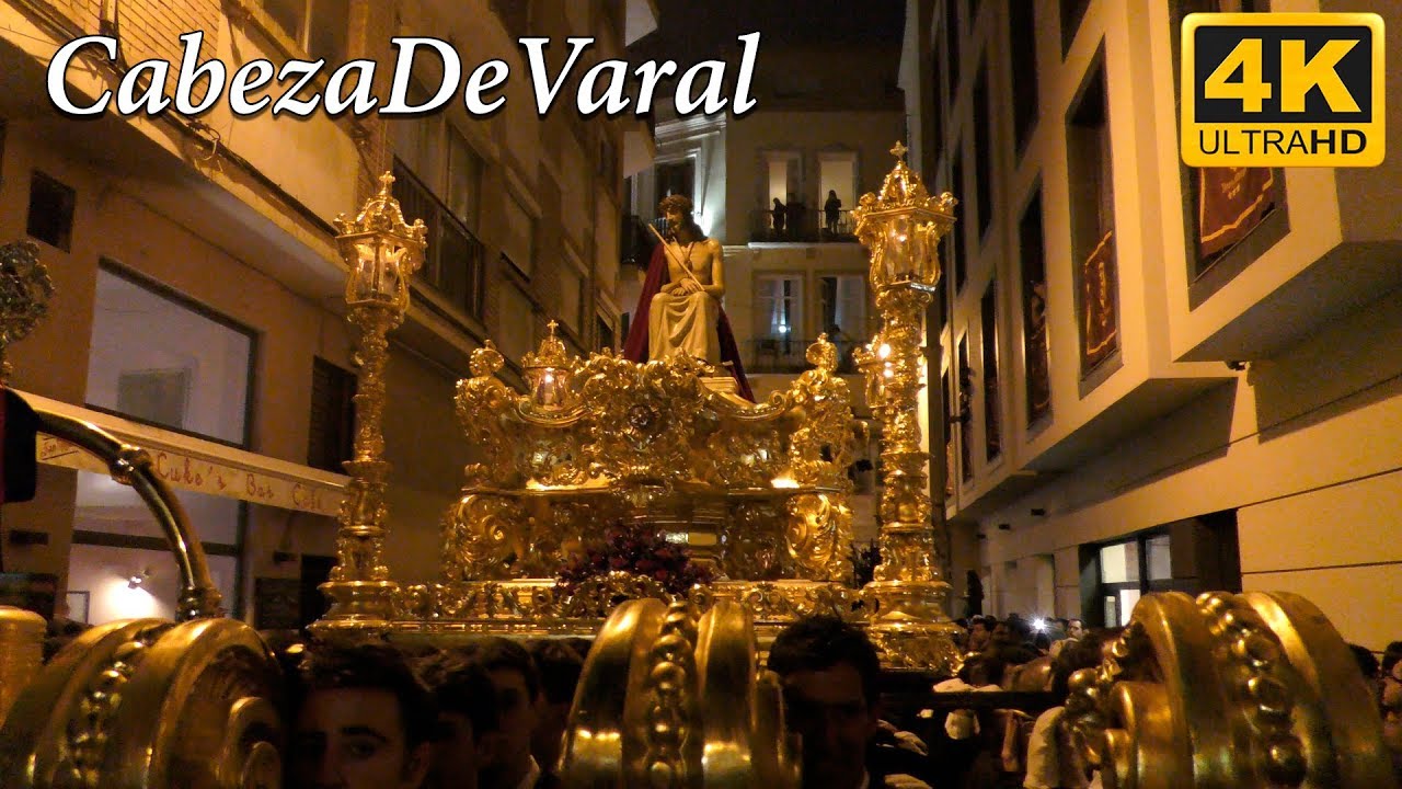 CRISTO ESTUDIANTES C/FAJARDO SEMANA SANTA MÁLAGA 2017 4K