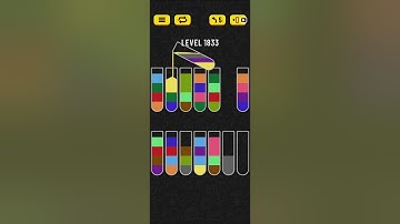 Water sort puzzle level 1833