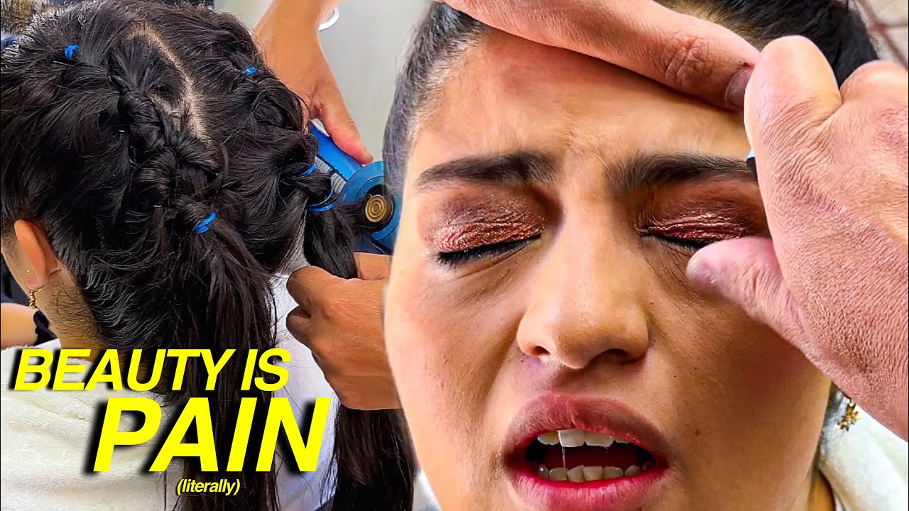 This MUA’s Eyelash Curling Technique Is Pain 💀💀 YouTube