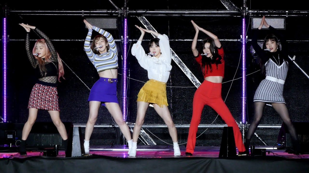 191005 레드벨벳 (Red Velvet) 파워업 (Power Up) [4K] 직캠 Fancam (광양) by Mera