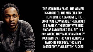 Kendrick Lamar - N95 (Lyrics)