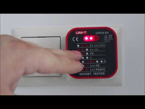 Video: Bir elektrik prizi test cihazı ne yapar?