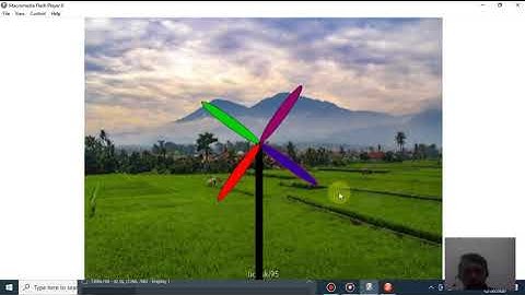 Mengenal tombol macromedia flash 8 dan membuat kincir angin