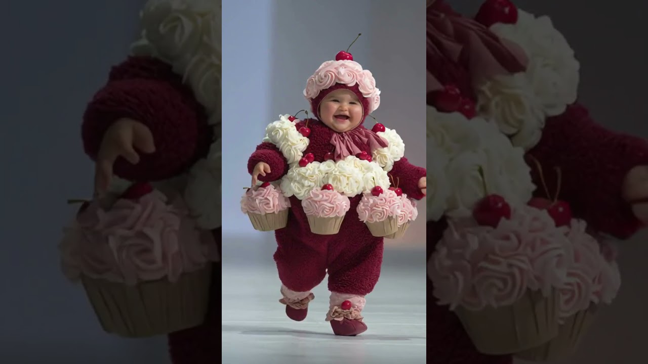 Baby Fashion Show 🍰👶 Cupcake Dress Couture | Cutest Baby Runway Ever! 