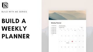 How to Build: Weekly Planner in Notion? ( + free template) screenshot 2