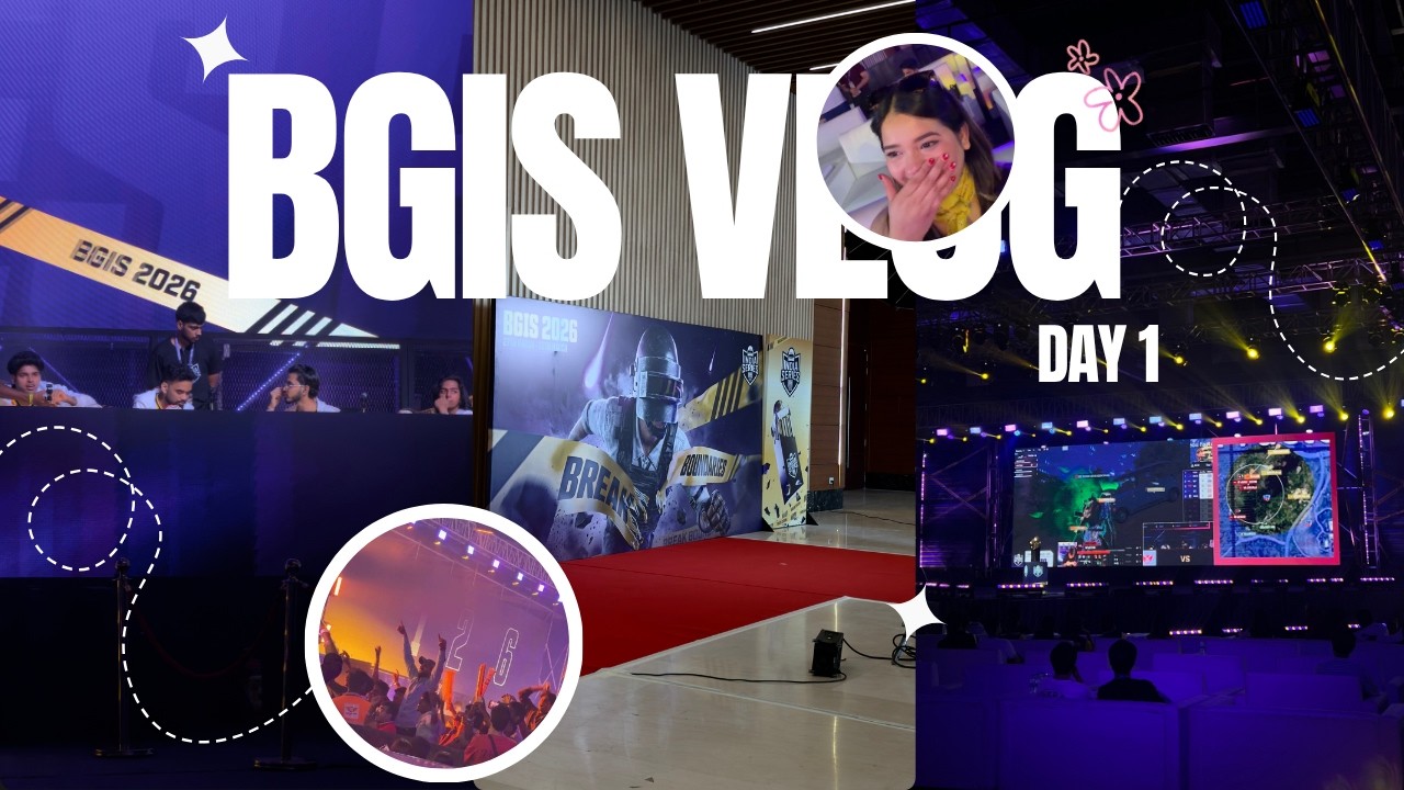*VLOG* BGIS 2026 - Day 1 , the team is here to dominate 💛🧿 - YouTube