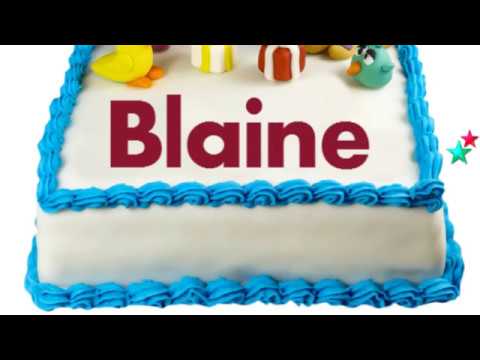 Happy Birthday Blaine