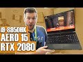 Gigabyte AERO 15 RTX 20 Series youtube review thumbnail